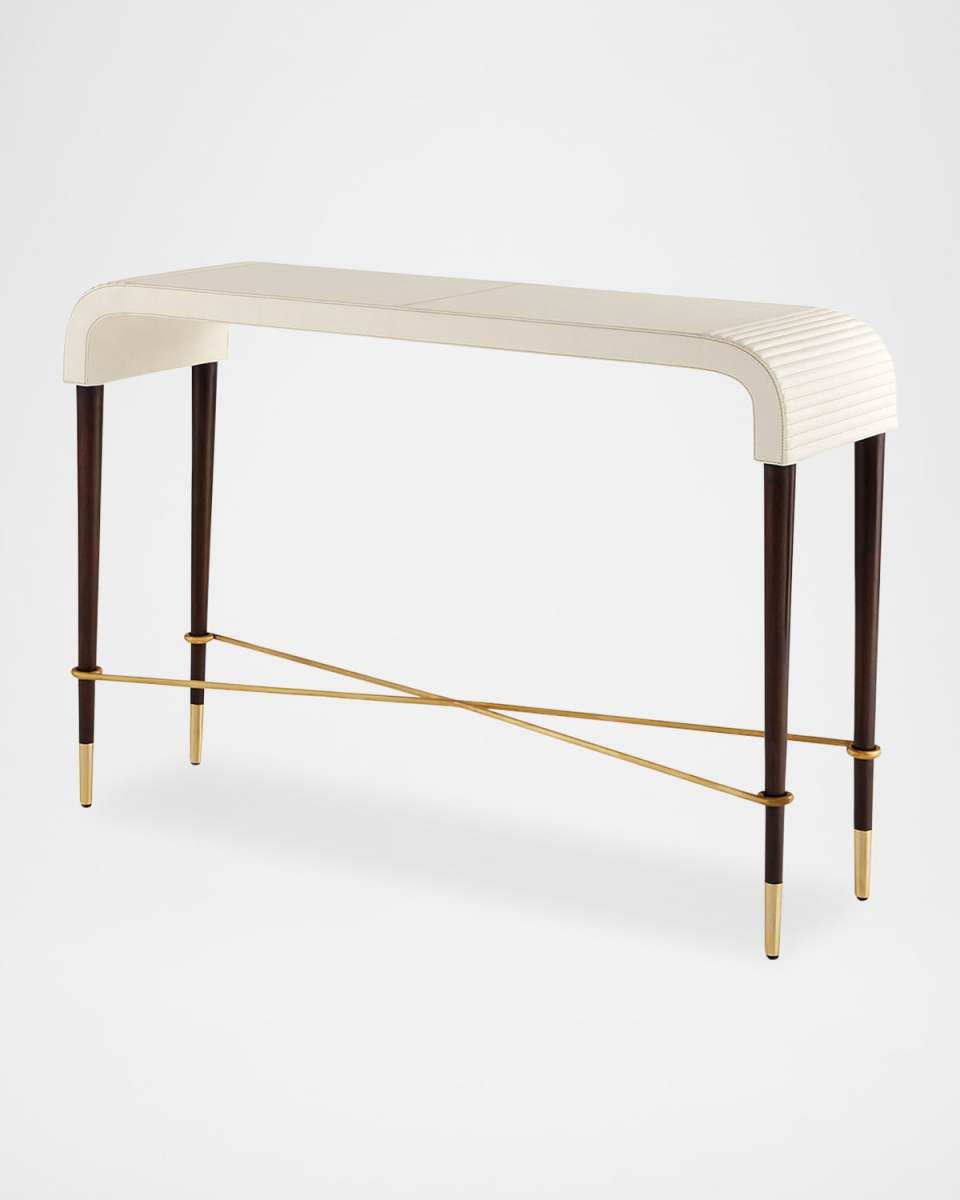 Nova Leather Console Table